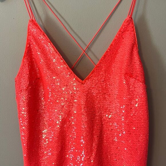 New! ASOS strappy sequins dress Size 4 - Picture 4 of 10